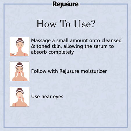 Rejusure 5% Niacinamide For Acne Marks Blemishes Dark Spot Face Serum - 30 Millilitre