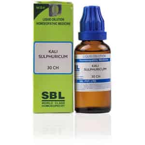 Sbl Kali Sulphuricum Dilution 30 Ch 30 Ml Pack Of 2