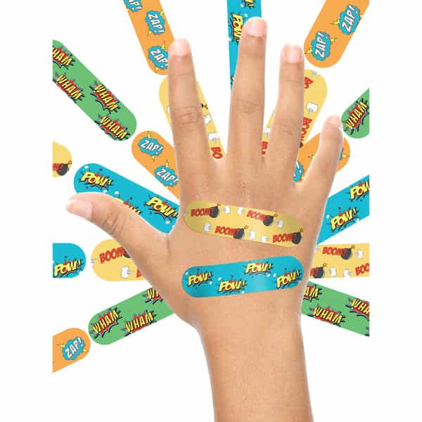Ouchie Non-Toxic Printed Bandages Double Combo (40 Pack) - Ouchie X Muso & Yellow
