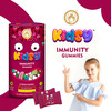 Mom & World Kidsy Immunity Gummies For Kids Chewable Gummies- 30 (Strawberry Flavour) (Pack Of 2)