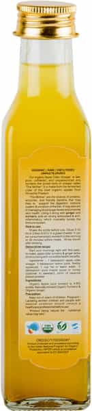Praakritik Organic Apple Cider Vinegar With Ginger & Turmeric 250 Ml
