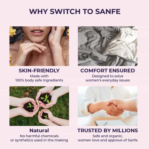 Sanfe Lavender And Chamomile Intimate Wash - 15Ml