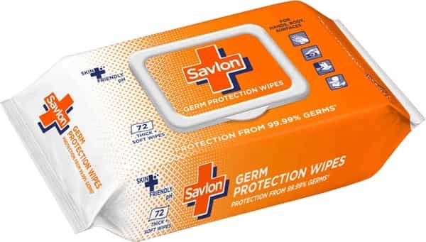 Savlon Germ Protection Wet Wipes Pack Of 72