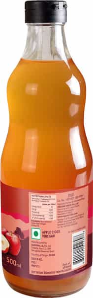 Organic India Apple Cider Vinegar - - 500 Ml