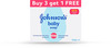 Johnson's Baby Soap Box Of 400 G (Buy 3 Get 1 Free)