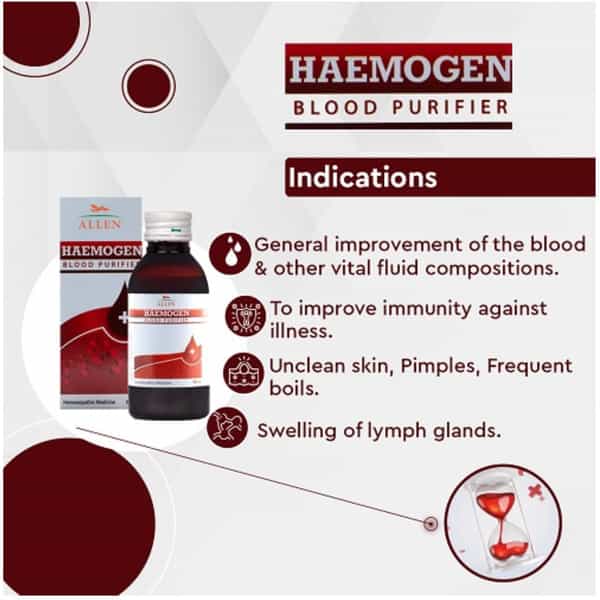 Allen Laboratories Haemogen Syrup 200 Ml