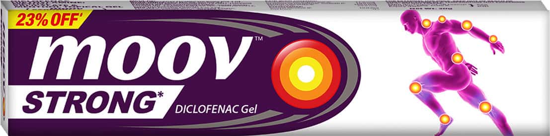 Moov Strong Diclofenac Pain Relief Gel - 50g