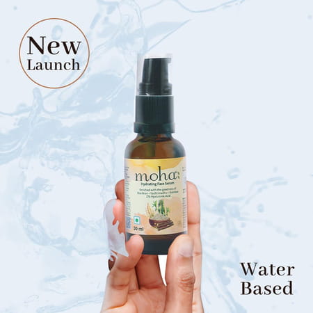 Hydrating Face Serum L Non-Greasy L Quick Absorbing L All Skin Types| 2% Hyaluronic Acid | 30ml
