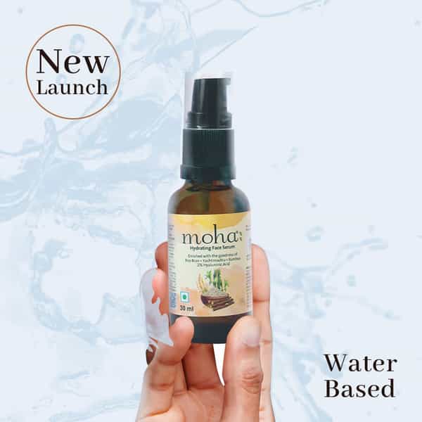 Hydrating Face Serum L Non-Greasy L Quick Absorbing L All Skin Types| 2% Hyaluronic Acid | 30Ml