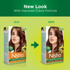 Nisha Creme Hair Color 4.0 Natural Brown 120g Pack Of 3 Ammonia Free Hair Colour, 100% Grey Coverage