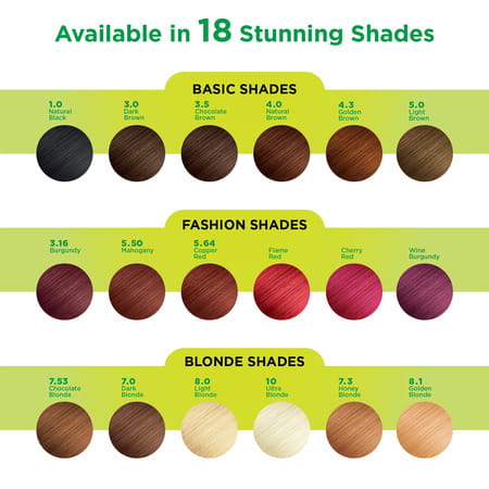 Nisha Creme Hair Color 4.0 Natural Brown 120g Pack Of 3 Ammonia Free Hair Colour, 100% Grey Coverage