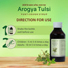Arogya Tulsi Cough Syrup 100 Ml | Cough & Throat Irritation | Non Drowsy (Pack Of 4)