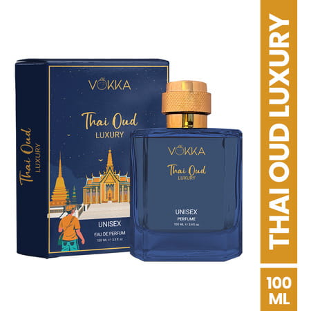 Vokka Thai Oud 100 Ml | Unisex Luxury Long Lasting Perfume For Men & Women | Edp Fragrance For Gift
