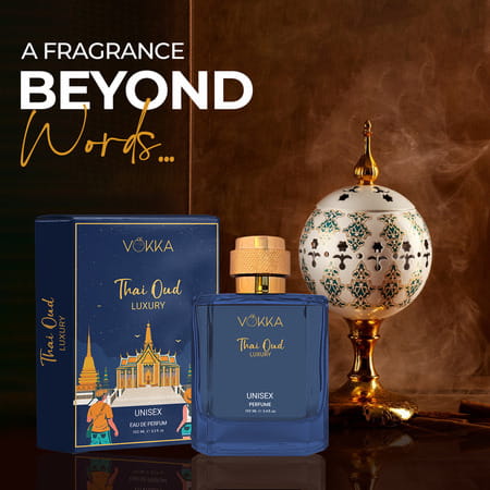 Vokka Thai Oud 100 Ml | Unisex Luxury Long Lasting Perfume For Men & Women | Edp Fragrance For Gift