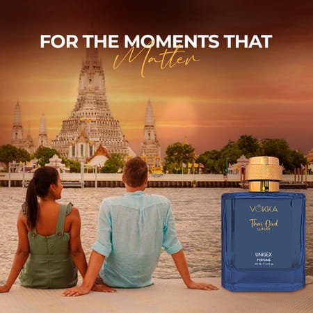 Vokka Thai Oud 100 Ml | Unisex Luxury Long Lasting Perfume For Men & Women | Edp Fragrance For Gift