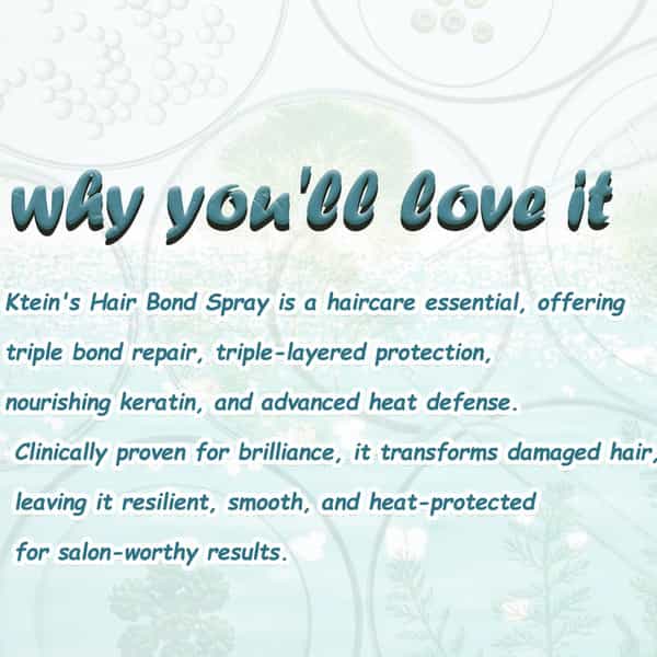 Ktein's Ultimate Triple Bond Hair Rescue Spray (100Ml)