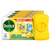 Dettol Lime Cool Bathing Soap Bar With 2X Menthol 150G Pack Of 4