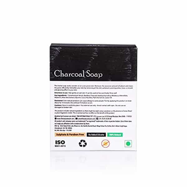 Tnw The Natural Wash Combo Of Handmade Charcoal Soap & Intimate Wash |