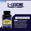 Healthvit Fitness L - Leucine Powder - Unflavoured - 100Gm