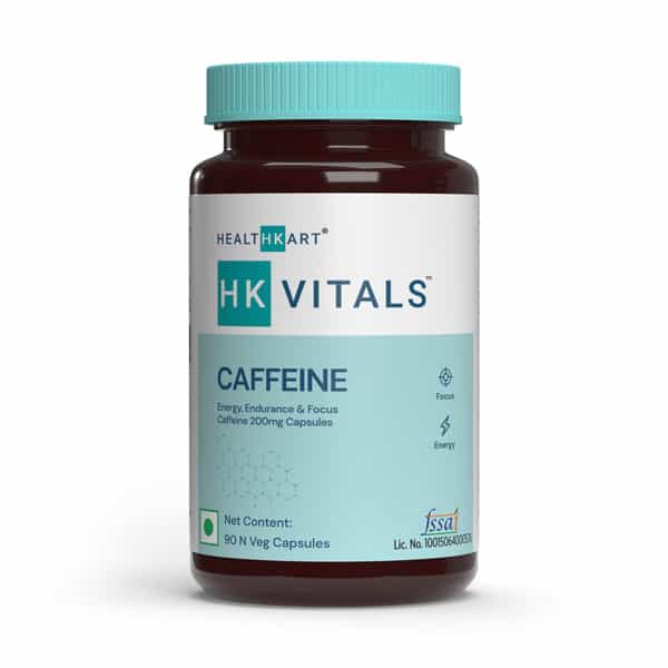 Hk Vitals Caffeine 200Mg (90 No)
