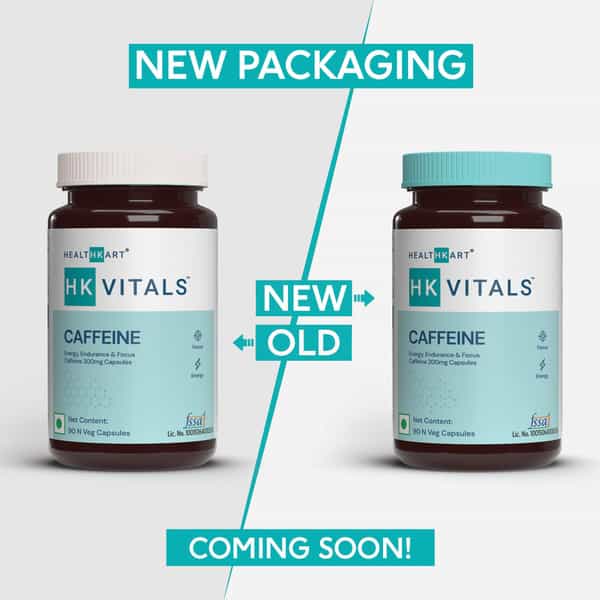 Hk Vitals Caffeine 200Mg (90 No)