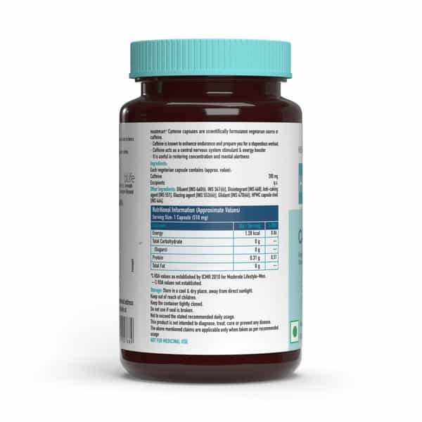 Hk Vitals Caffeine 200Mg (90 No)