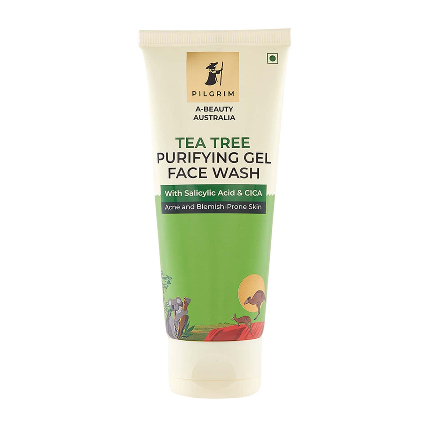 Pilgrim Tea Tree Purifying Gel Face Wash 100 Ml