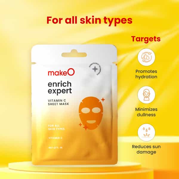 Make O Enrich Expert Vitamin C Sheet Mask 1 No's