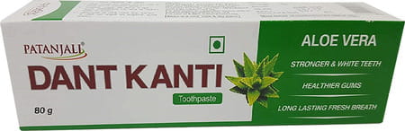 Patanjali Divya Dant Kanti Aloevera Gel Toothpaste 80 Gm