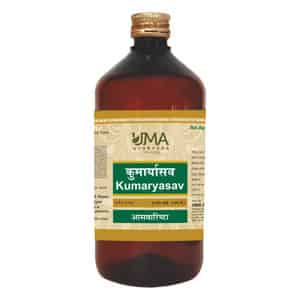 Uma Ayurveda Kumaryasava Ayurvedic Syrup 450 Ml