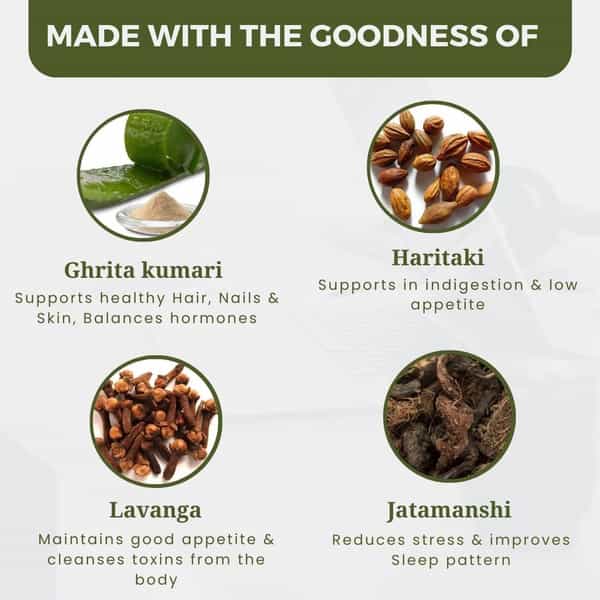 Uma Ayurveda Kumaryasava Ayurvedic Syrup 450 Ml