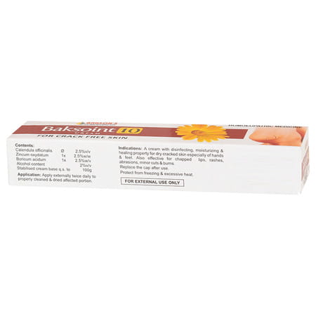 Baksons Homoeopathy Baksoint 10 Cream 25 Gm
