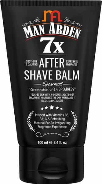 Man Arden Shaving Combo - After Shave Balm 100Ml + Shaving Brush + Shaving Foam 200Ml