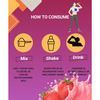 Sos Nutrition Slimming Women Whey Plant Protein Weight Loss Herbs Multivitamins Strawberry Shake