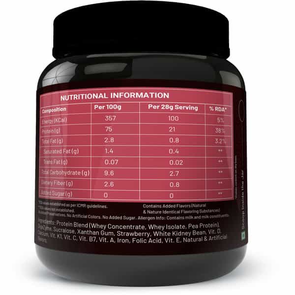 Sos Nutrition Slimming Women Whey Plant Protein Weight Loss Herbs Multivitamins Strawberry Shake