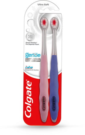 Colgate Gentle Ultrafoam Ultra Soft Toothbrush - 2 Pcs