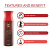 Ajmal Shiro Eau De Parfum 90Ml Perfume For Men And Sacred Love Deodorant 200Ml For Women