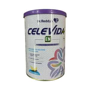 Celevida En Vanilla Flavour Tin Of 400gm Oral Powder