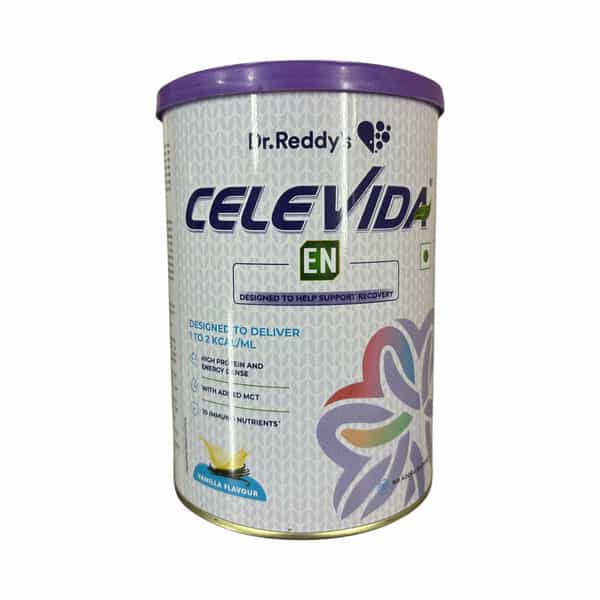 Celevida En | Vanilla Powder | Tin 400 Gm