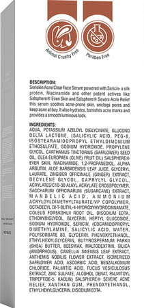 Seriskin Acne Clear Face Serum (50 Ml)