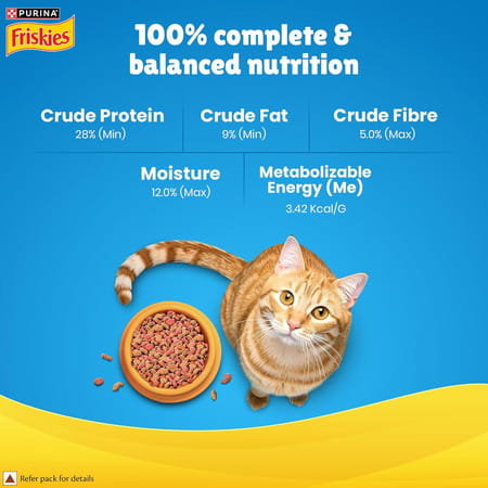 Purina Friskies Seafood Sensations Adult Dry Cat Food | 6kg