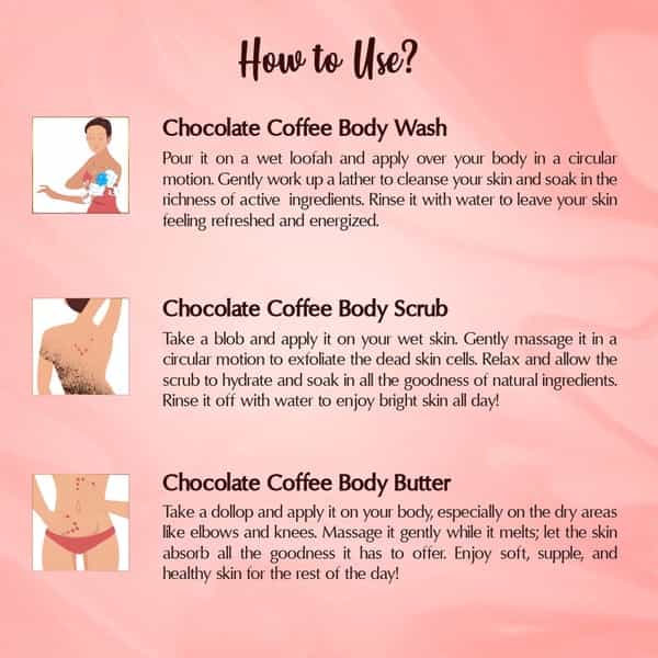 The Beauty Co. Choco Cleansing-Exfoliating-Moisturizing Cem Kit Gift Set With Box
