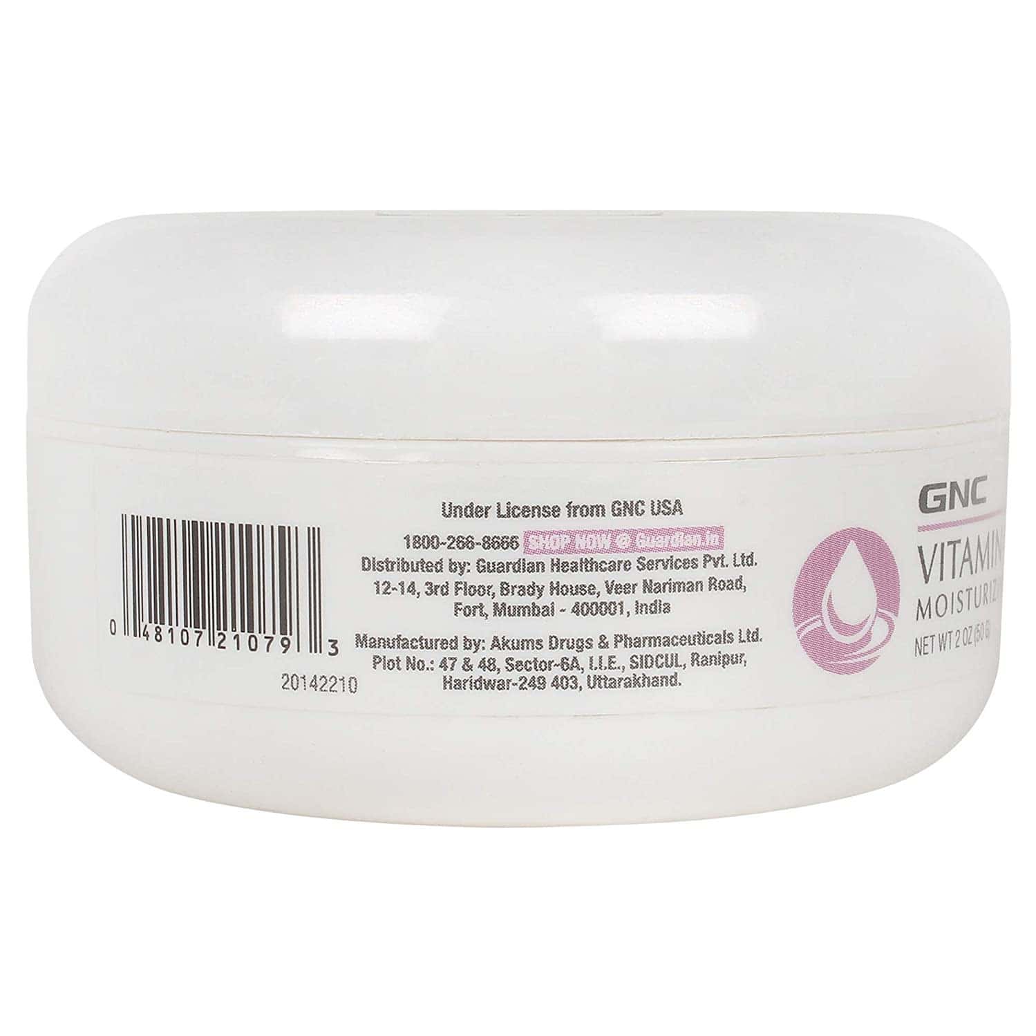 Buy GNC VITAMIN A & E MOISTURIZING CREAM 50 GM Online & Get Upto 60