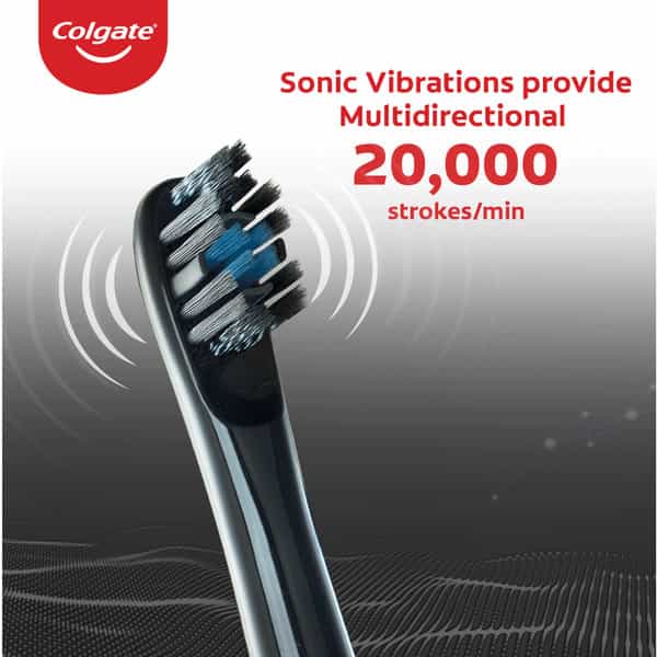 Colgate Proclinical 150 Charcoal Sonic Battery Powered Electric Toothbrush