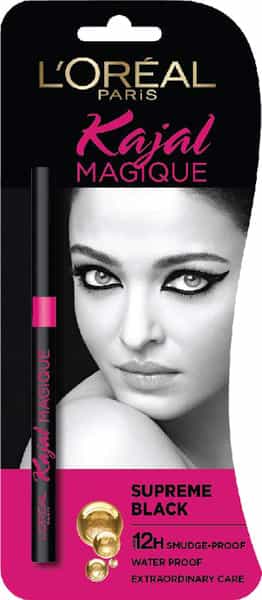 L'oreal Paris Kajal Magique Supreme Black - 0.35 Gm
