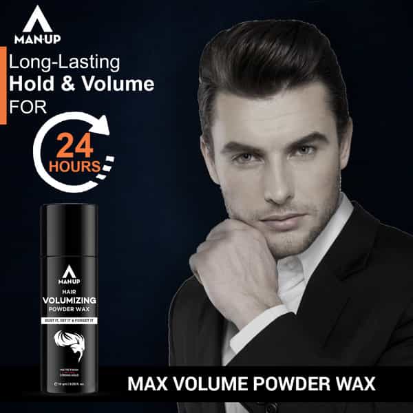 Man-Up Hair Volumizing Powder Wax For Men 10Gm