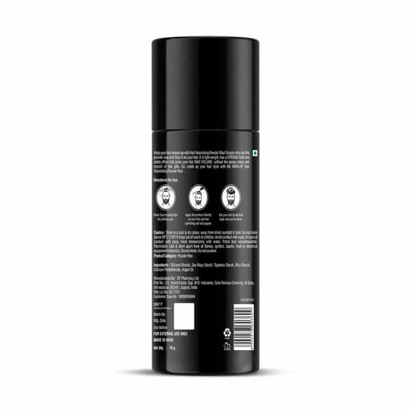 Man-Up Hair Volumizing Powder Wax For Men 10Gm