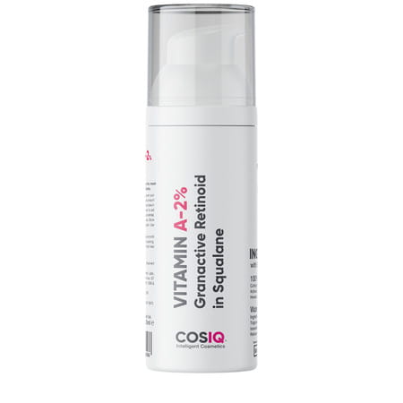 Cos-Iq A-2% Granactive Retinoid In Squalane 30 Ml | Only 4 Ingredients Vit-A Anti Ageing Retinol