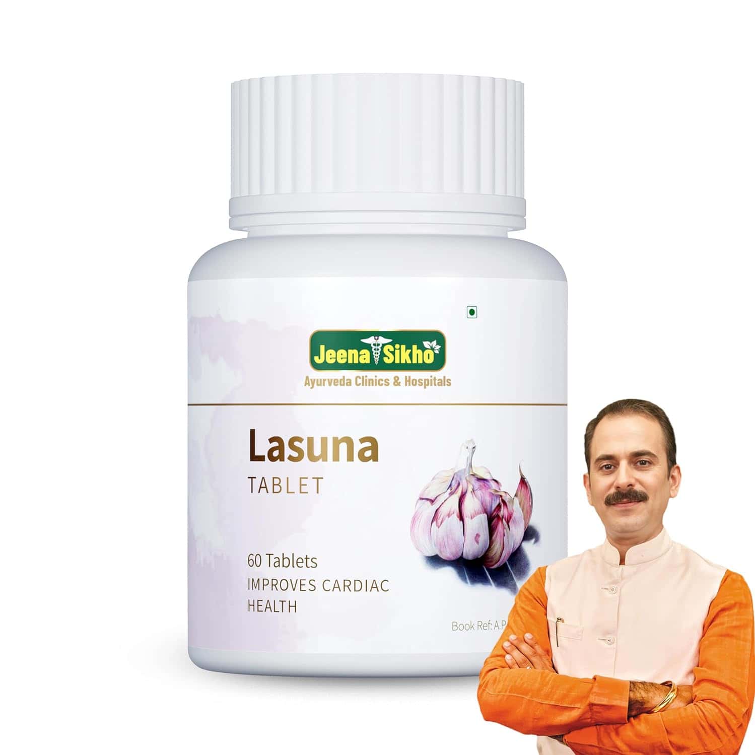 Jeena Sikho Lasuna Tablet | Herbal Heart Wellness Supplement | 60 Tablets