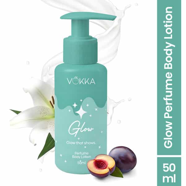 Vokka Glow Perfume Body Lotion 50Ml | Bright Fruity Floral Fragrance